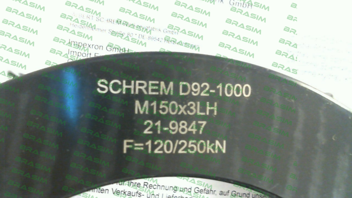 Schrem-D92-1000 (M150x3LH) price