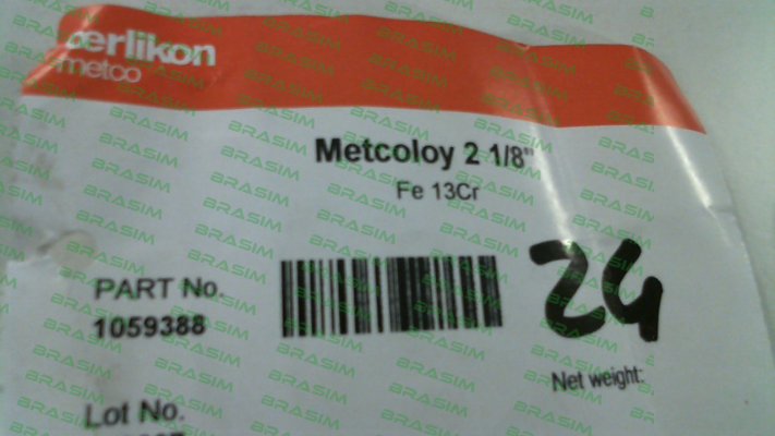 Oerlikon Metco-1059388 (Werk 1000) price