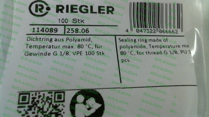 Riegler-114089, Type: 258.06 price