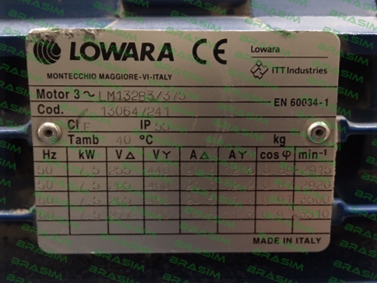 Lowara-PLM132B3/375 IE2  price