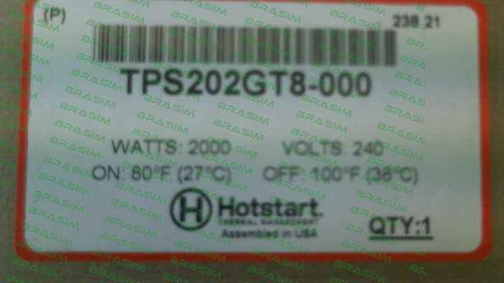 Hotstart-TPS202GT8-000 price