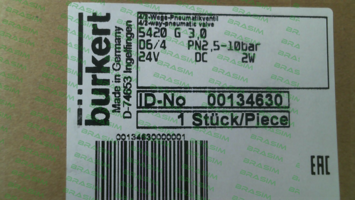 Burkert-5420-G03,0-BA61-BA61-B5-024/DC-02 price