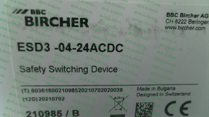 Bircher-210985 / ESD3-04-24ACDC price