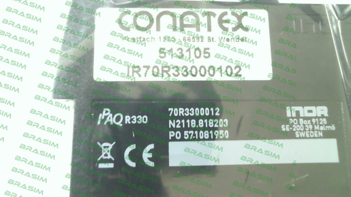 Conatex-p/n: IR70R33000102 type: IPAQ-R330 price