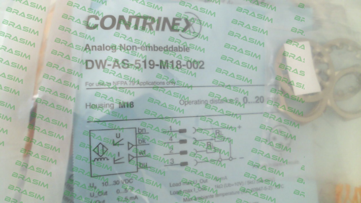 Contrinex-p/n: 320-120-491, Type: DW-AS-519-M18-002 price