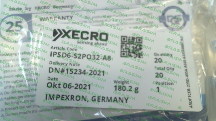 Xecro-IPSD6-S2PO32-A8 price