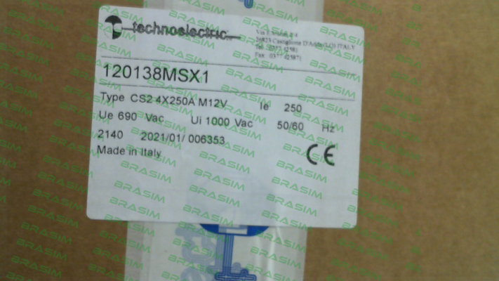 Technoelectric-120138MSX1 / CS2P price