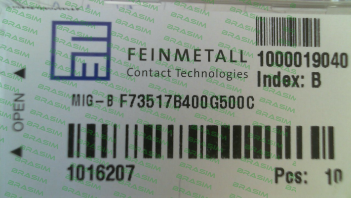 FEINMETALL-F73517B400G500C price