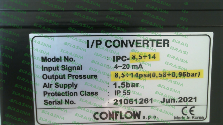 CONFLOW-IPGIPC018 price