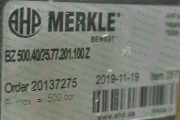 Merkle-057032 / BZ 500.40/25.77.201.100 Z price