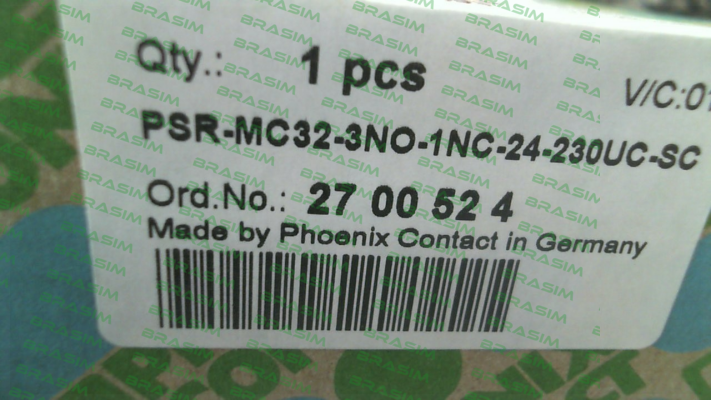 Phoenix Contact-P/N: 2700524, Type PSR-MC32-3NO-1NC-24-230UC-SC price