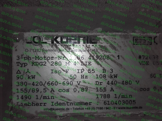 Küenle-1506 419208 oem  price