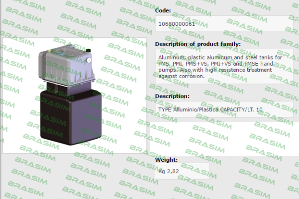 OMFB Hydraulic-106-800-00061 price