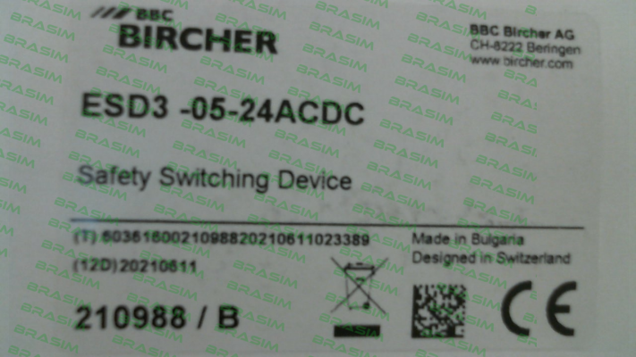 Bircher-210988 / ESD3-05-24ACDC price