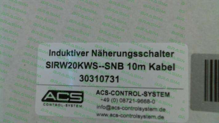 ACS CONTSYS-SIRW20KWS--SNB price