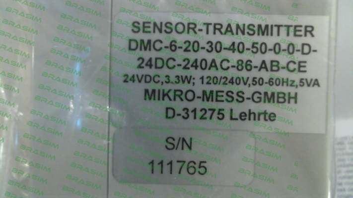 Mikro-mess-p/n: 50265, type: DMC-6-20-30-40-50-0-0-D-24DC-240AC-86-AB-CE price