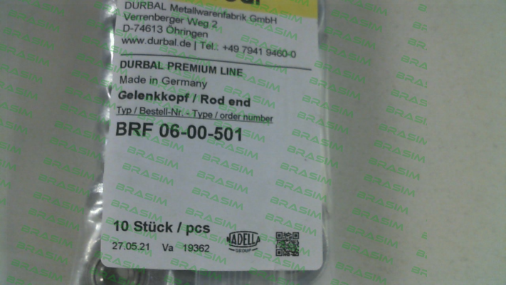 Durbal-BRF06-00-501 price