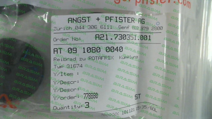 Angst-Pfister-0910800040 price