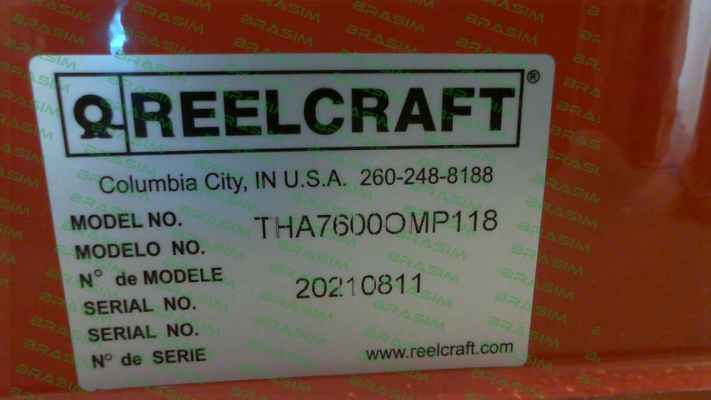 Reelcraft-THA7600 OMP118 price