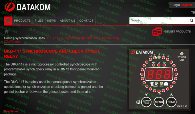 DATAKOM-DKG-117 72x72 price