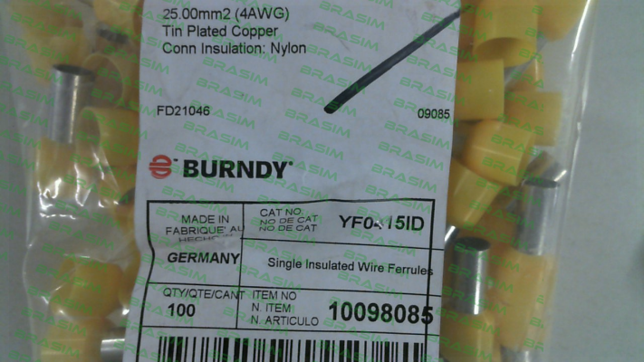 Burndy-YF0415ID price