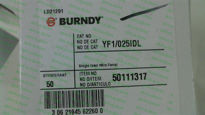 Burndy-YF1/025IDL price