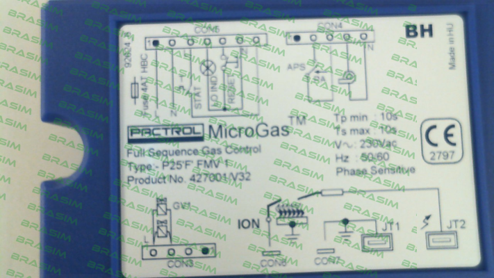 Pektron-P/N: 190065 Type:  Pactrol P25 FMV1 price