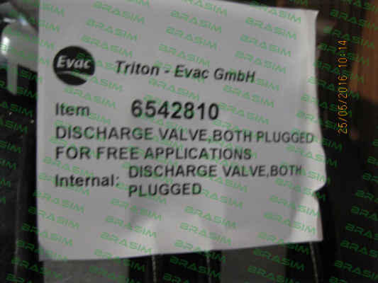 Evac-6542810 price