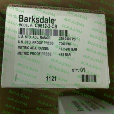 Barksdale-0406U261 / C9612-3-CS price