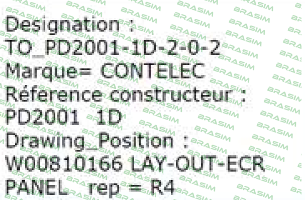 Contelec-PD2001 - 1D 2-0-2 - OEM  price