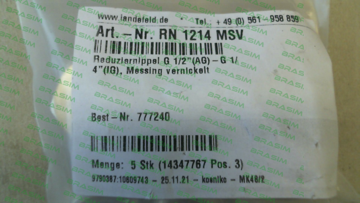 Landefeld-RN 1214 MSV price