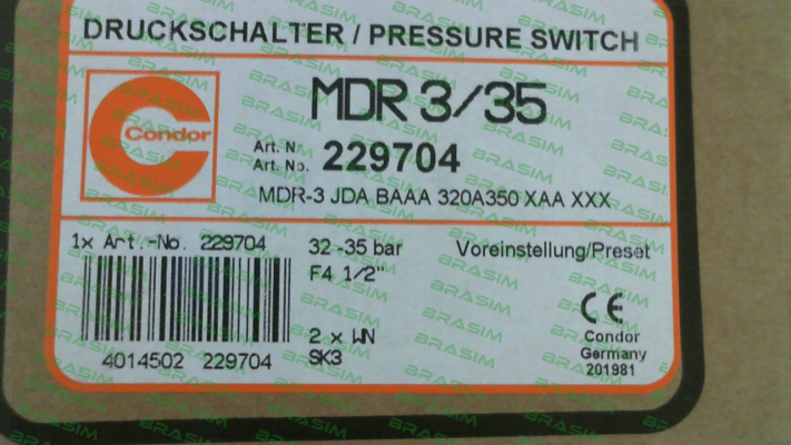 Condor-229704 MDR 3/35 price