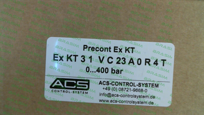 Acs Control-System-Precont Ex KT 3 1 V C 23 A 0 R 4 T price