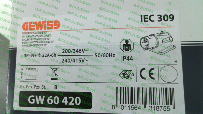 Gewiss-GW60420 price