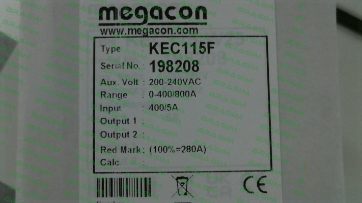 Megacon-KEC115F - 200-240V price