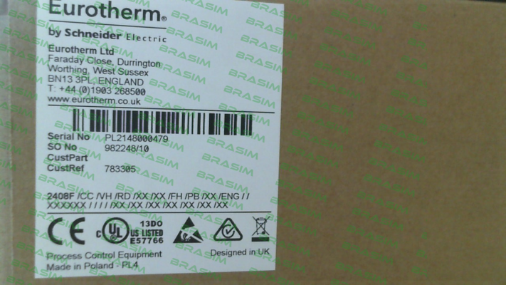 Eurotherm-2408F/CC/VH/RD/XX/XX/FH/PB/XX/ENG/ / XXXXXX/////////////////// price