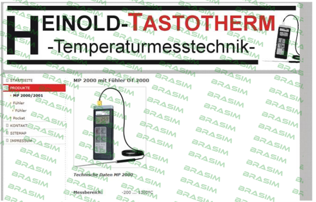 Tastotherm-P/N: 3740310 Type: MP 2001 price