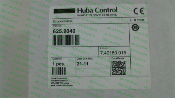 Huba Control-625.9040 price