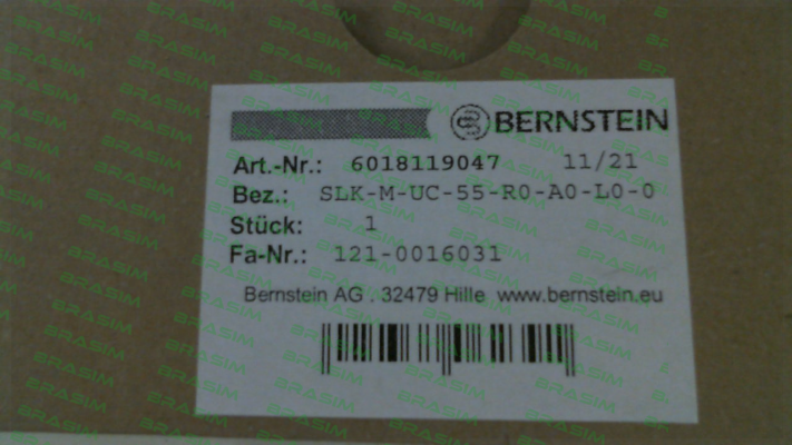 Bernstein-6018119047 / SLK-M-UC-55-R0-A0-L0-0 price