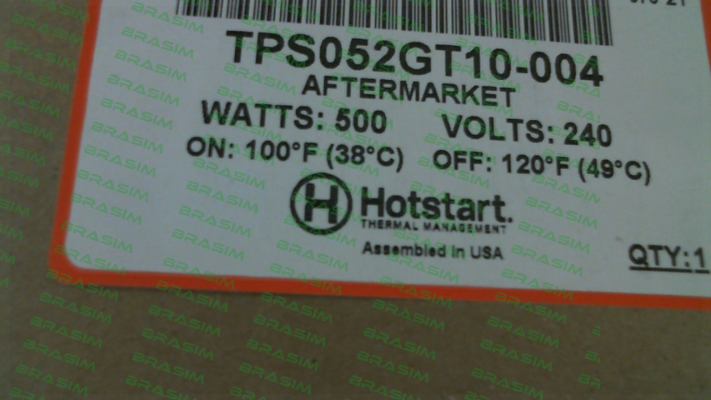 Hotstart-TPS052GT10-004 price