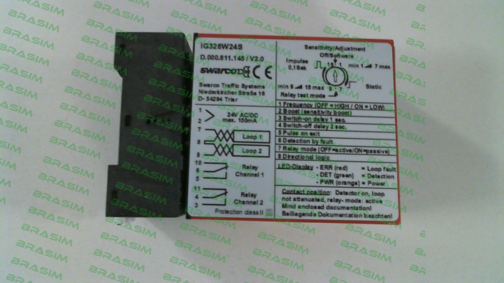 SWARCO-D.000.611.145 IG326W24S - 2 Ch. 24V, S-Int price