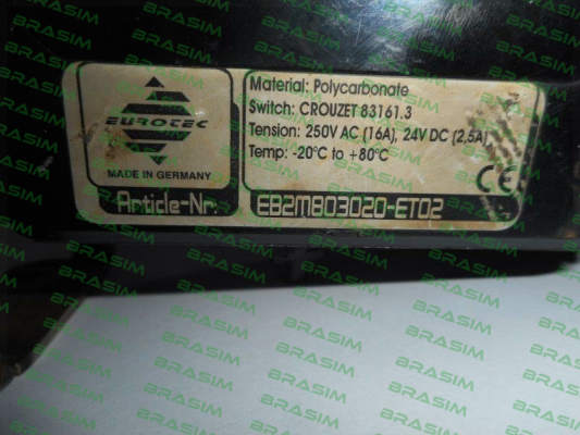 Eurotec-EB2M803020-ET02 price