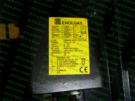 Enolgas-ISO 10 Nm / F03 / 9, SR 0-10 V  price