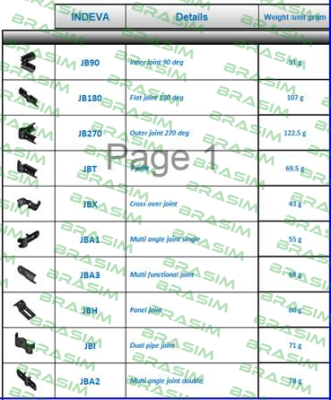 INDEVA-WB /  EF-1000A price