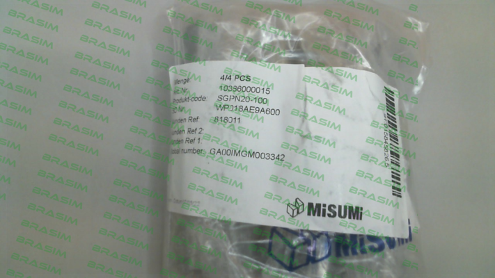 Misumi-SGPN20-100 price