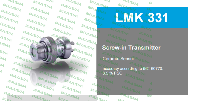 Bd Sensors-LMK331  price