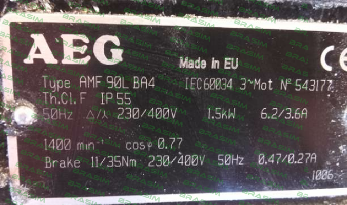 AEG-AMF 90L BA4 price