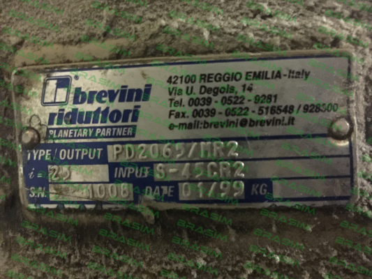 Brevini-PD2065/MR2/25/S-45CR2 (1113032)  price