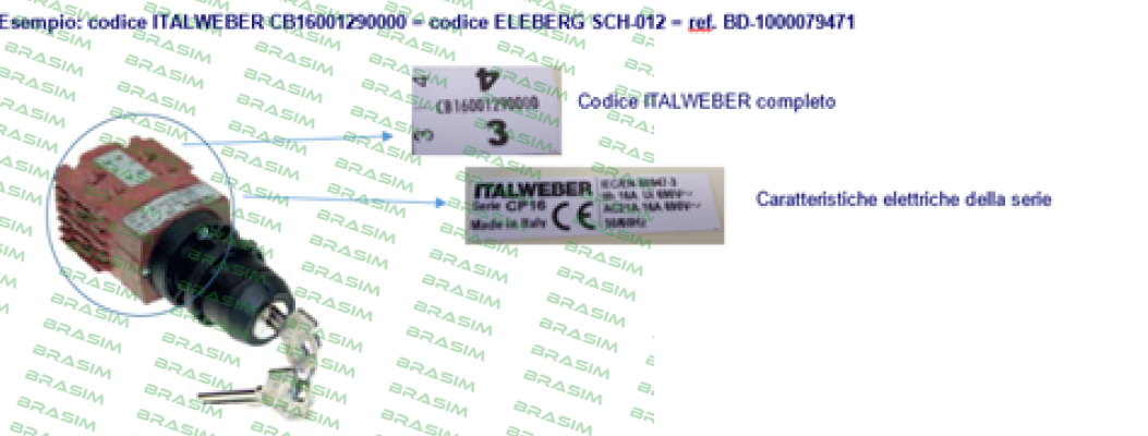 Italweber Elettra-CTCB16001290000 price