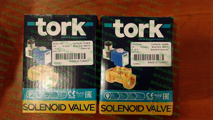 Tork-1/4" - 12 mm 24V DC 21,6 W 0,5- 40 Bar price